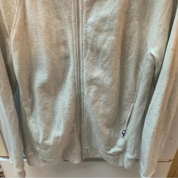 Kit and Ace Heather  Grey Zip Up Hoodie - Picture 10 of 10